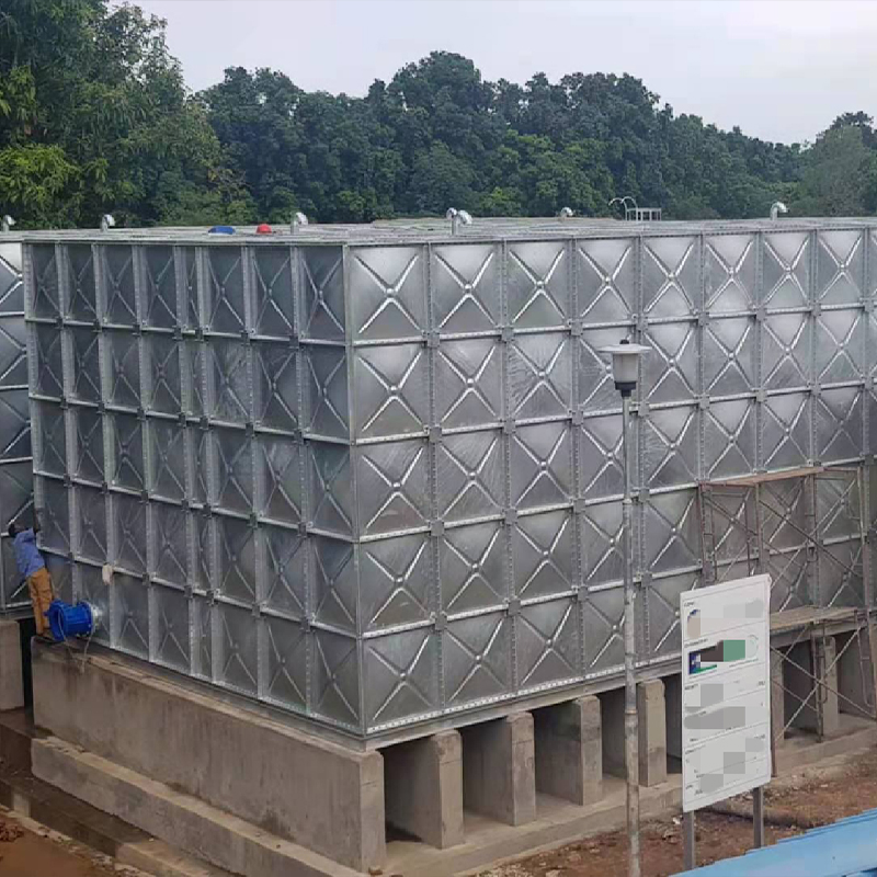 Hot Galvanized Steel Domestic Water Tank