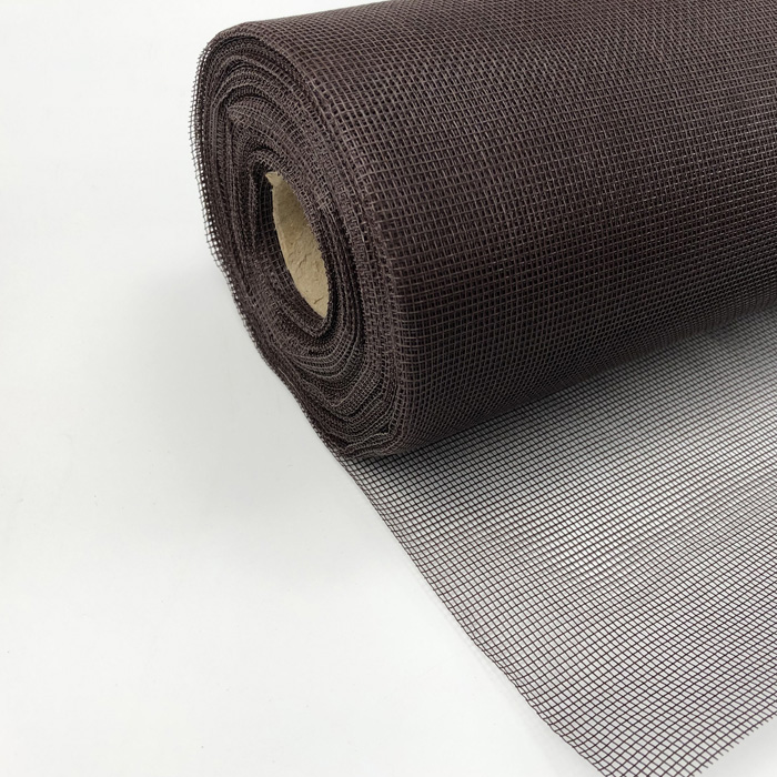 110g and 105g Brown Color Fiberglass Insect Screen Mesh For Pakistan Market