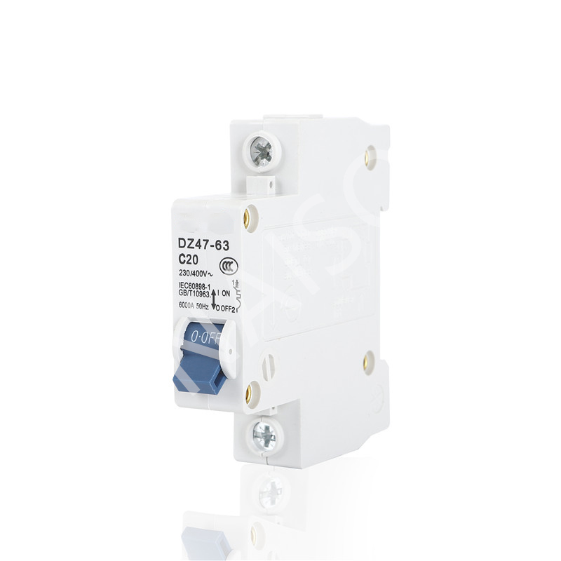 Manufacturer of DIN Rail circuit breaker 16 amp 32 amp 63amp mcb 2 pole MCB