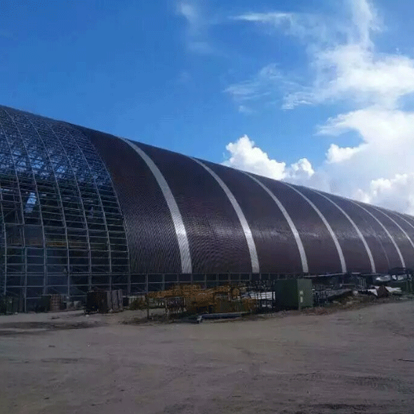 Construction Of 126-Meter Space Frame Span Project Of Steel Space Frame Power Plant