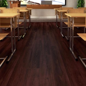 Good Quality Spc Tiles -
 Dark Color Hardwood Looks LVP Flooring – TopJoy