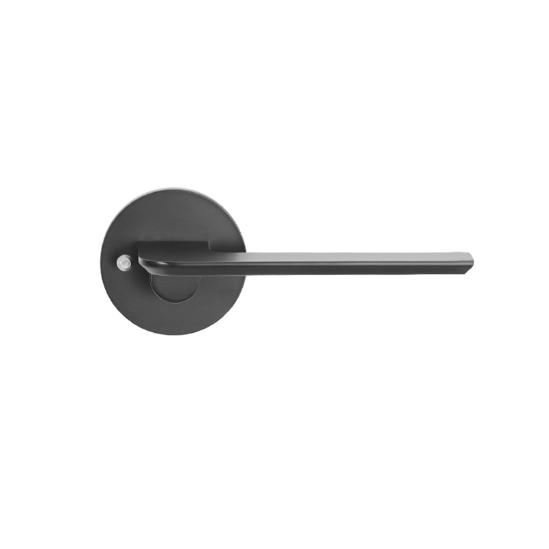 Matt Black Childproof Door Handle Lock