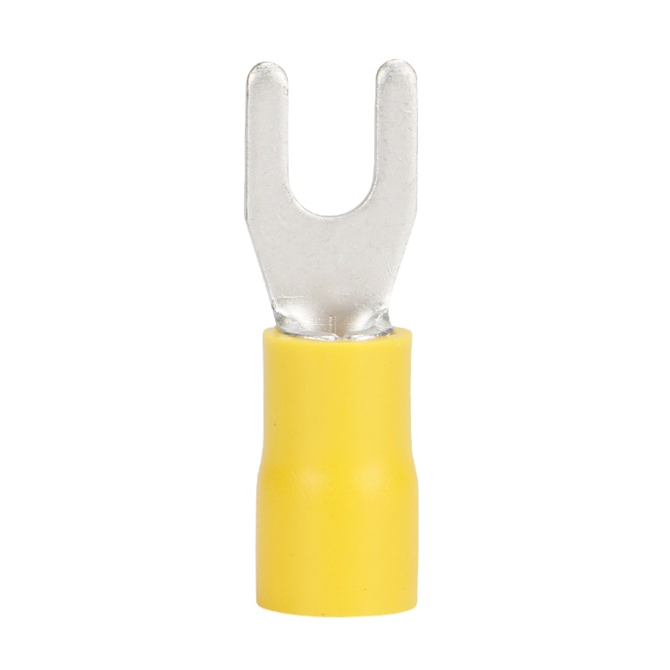 SV series insulated Y type fork crimp terminals,spade terminal connector