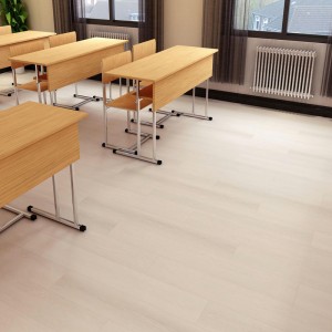 Popular White Wood Rigid Core Flooring