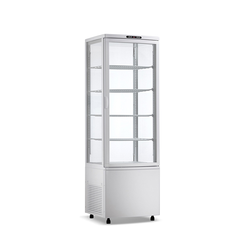 Vertical showcase, refrigerated display cabinet 218Lts, vitrina pastelera vertical