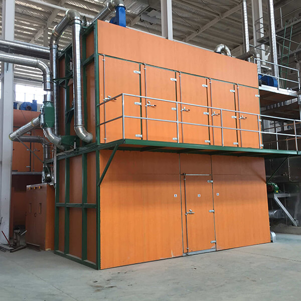 Steel and wood cooling machinery