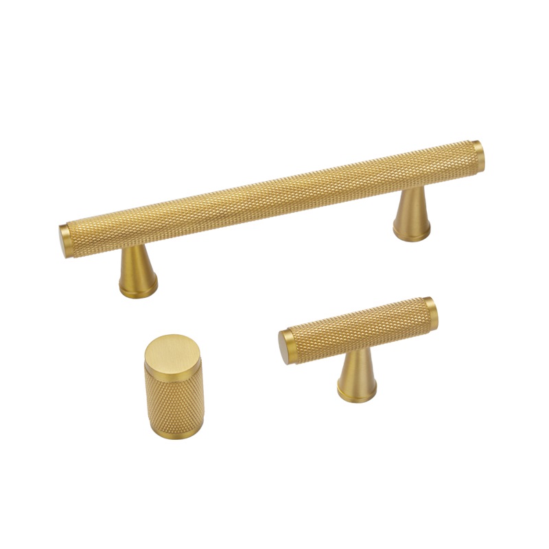 6130 T Bar Knurled Cabinet Handles