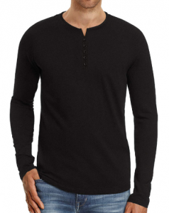 Fall 2021 men casual clothing slim solid color long sleeve t-shirt