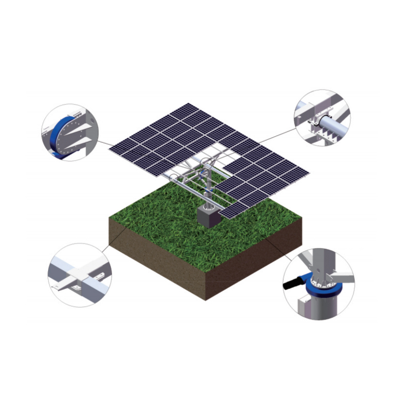 Duo Series Dual Axis Solar Tracking Systems