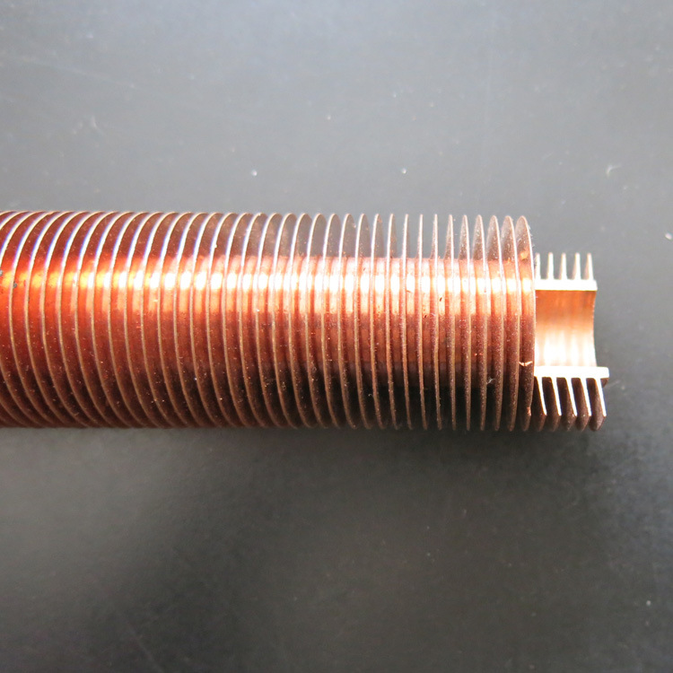 Copper Finned Tubes,Pure Copper Composite Finned Tube