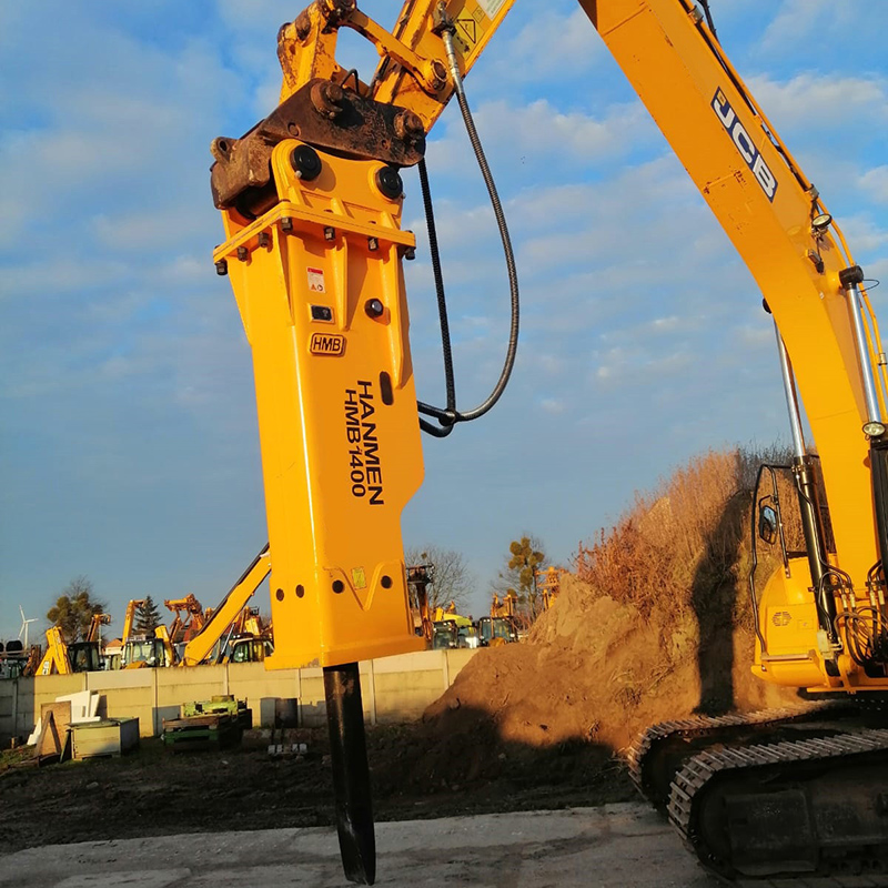 Box Silence type Hydraulic Breaker for demolition work