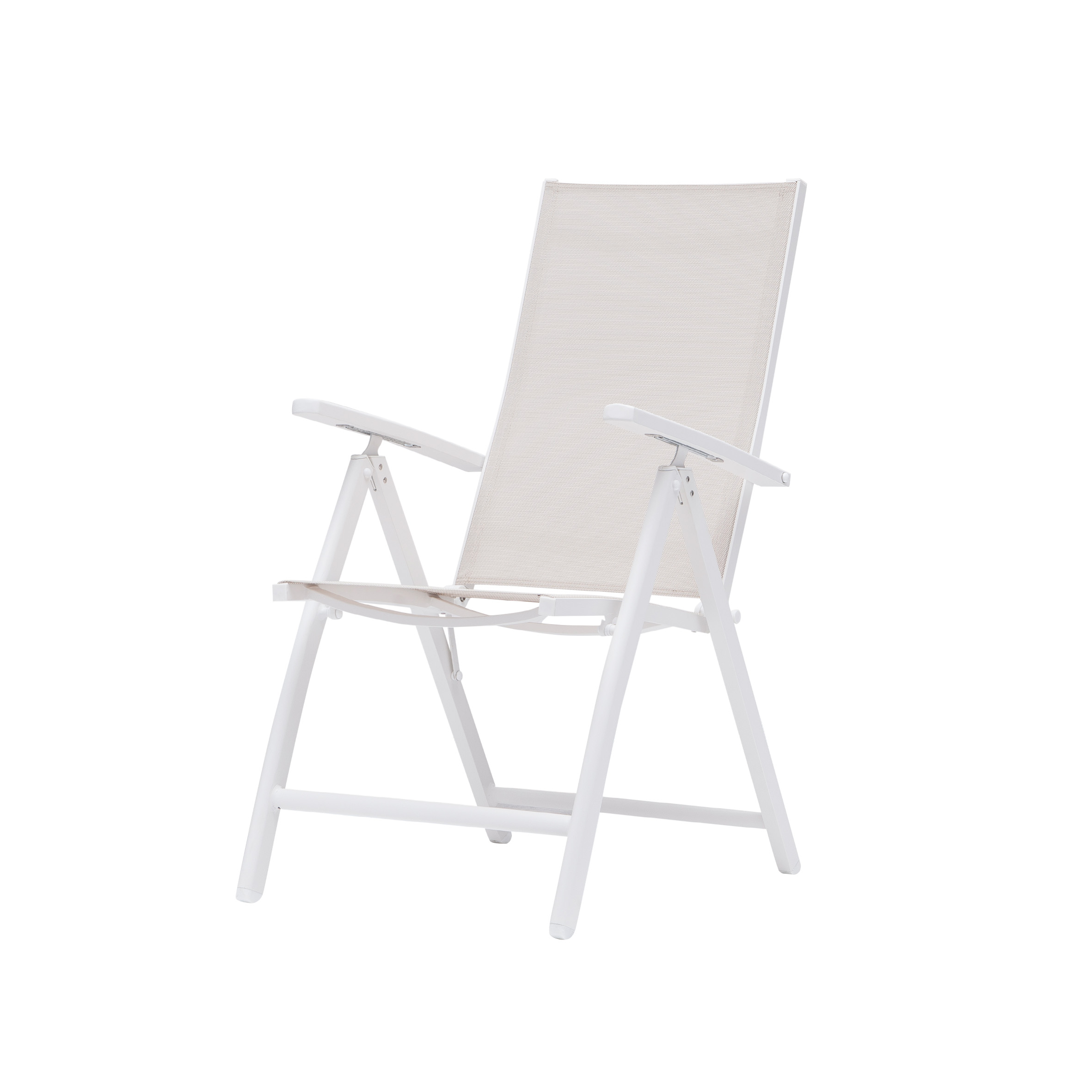 Smart textilene folding chair