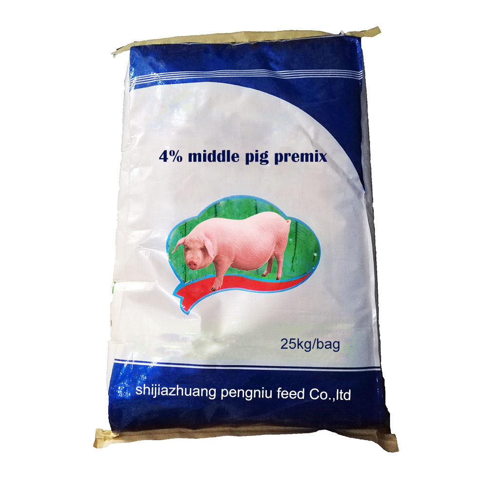 4% middle pig feed premix