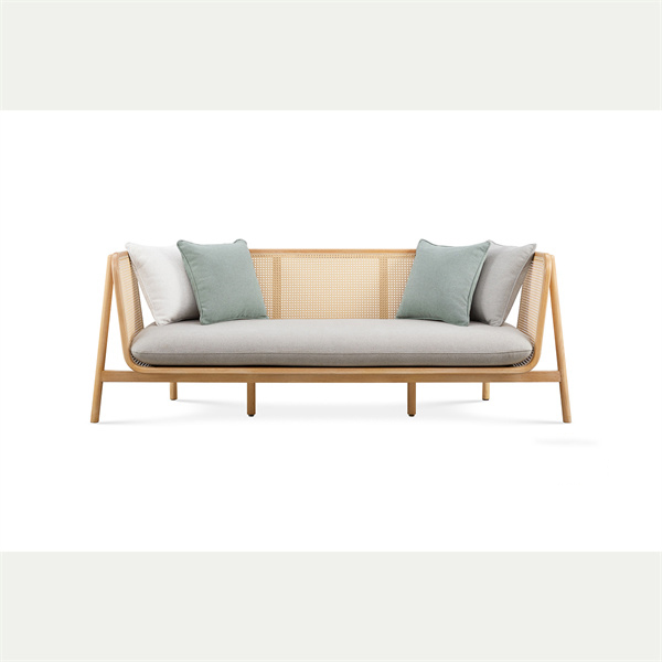 Interior Rattan Three Seat Sofa