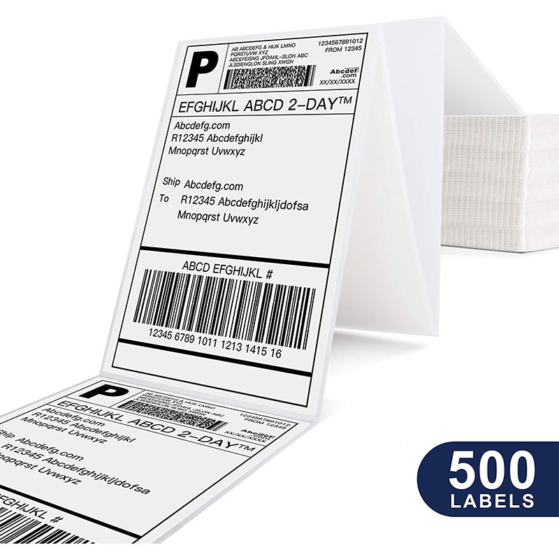 Shipping Label American Custom Free Private Blank Barcode Paper
