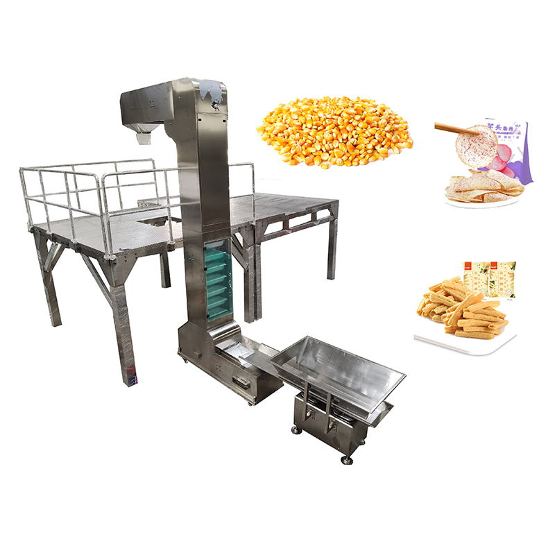 Z Bucket Elevatorfastback Horizontal ConveyorSupporting PlatformPackaging Machine Auxiliary Equipment