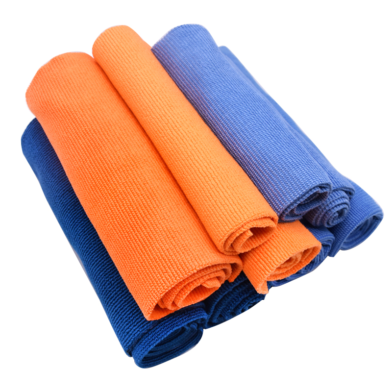 Factory outlet microfiber pearl towel polishing and waxing towel Safe and Scratch-Free towel-E