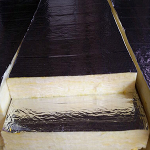 Fire Resistant Cavity Wall Insulation Glass Wool Panel