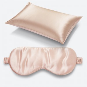 22 Momme Silk Pillowcase and Silk Eye Mask EIT-092