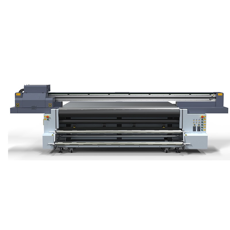 YC2513R Flatbed and Roll to Roll Machine UV Digital Printer