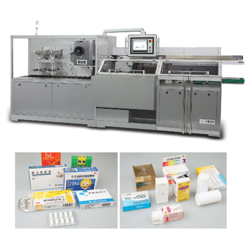 Fully Automatic Horizontal Glove Pharmaceutical Food Cartoning Machine