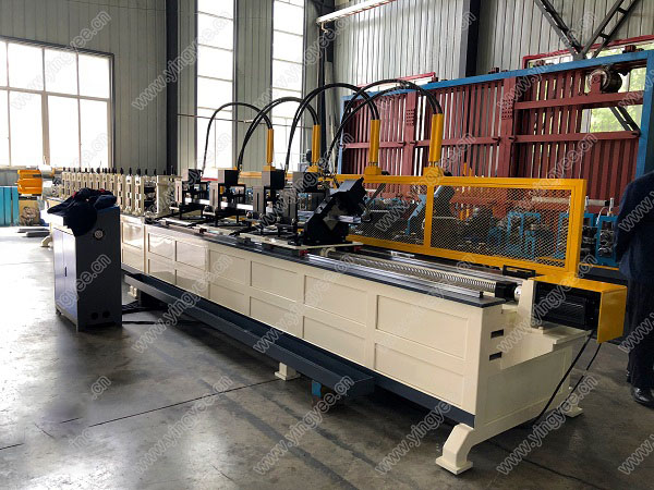 High speed without noises steel angle stud and track sale stud and track c channel drywall main furring wall angle roll forming machine