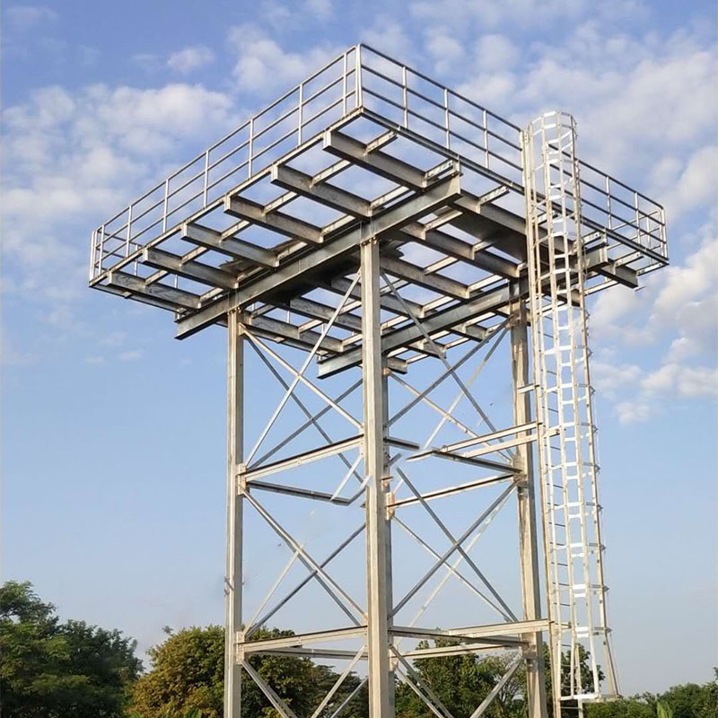 Elevated Steel Domestic Water Reservoir Tank