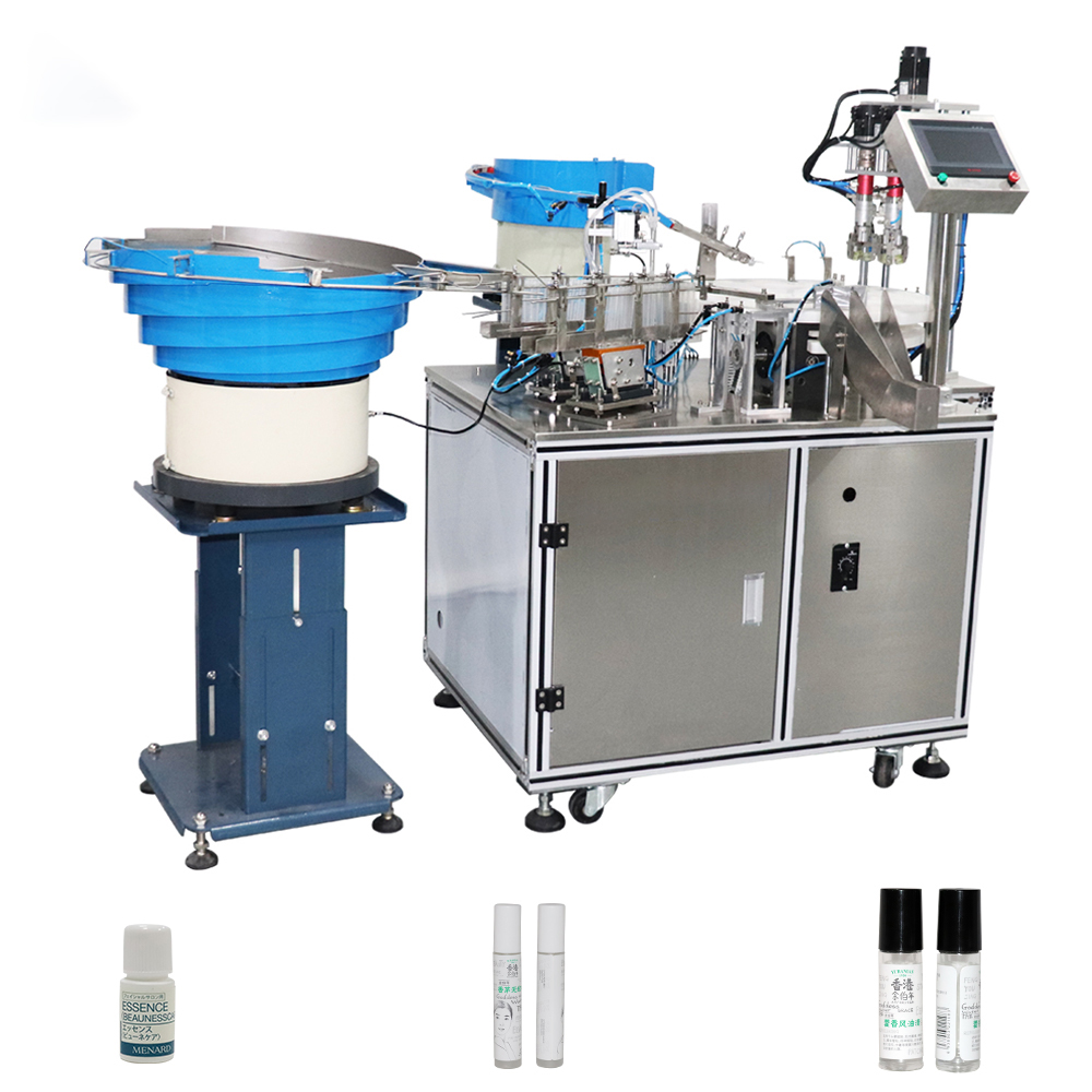 FKF801 Automatic Tube Small Bottle Capping Filling machine