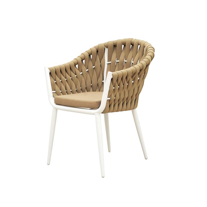 Art rope dining chair