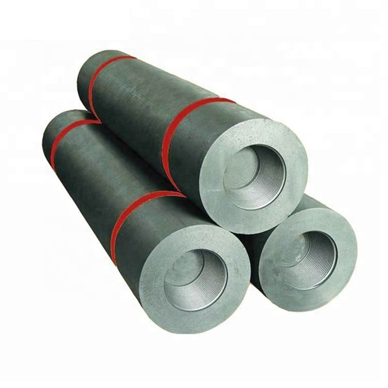 China 600*2400mm Graphite Electrode UHP Grade For Industrial Silicon Furnace factory and manufacturers