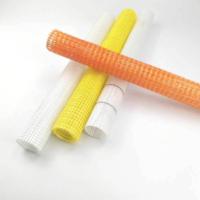 Internal External wall 5*5mm alkali resistant 160g 4 X 5 C-Glass yarn fiberglass mesh