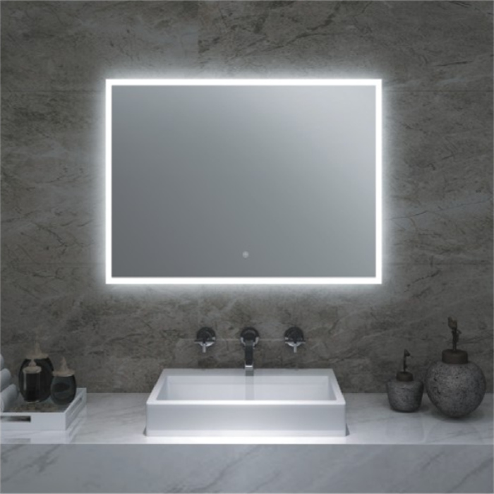 LED Bathroom Mirror Light Anti-Fog Makeup Mirror Wall Mounted Vertical