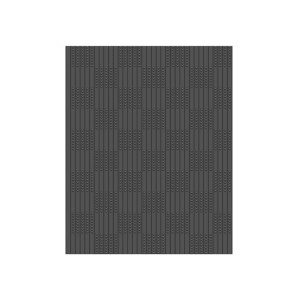 All Weather Universal Fit Black Car Cargo Mat/Trunk Liner Trimmable to Fit for Sedans, SUVs, Trucks, Vans Set of 1 piece