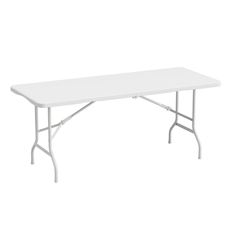 6 foot Activity Mesas Plegables Table Plastic Folding Tables Wholesale for Event