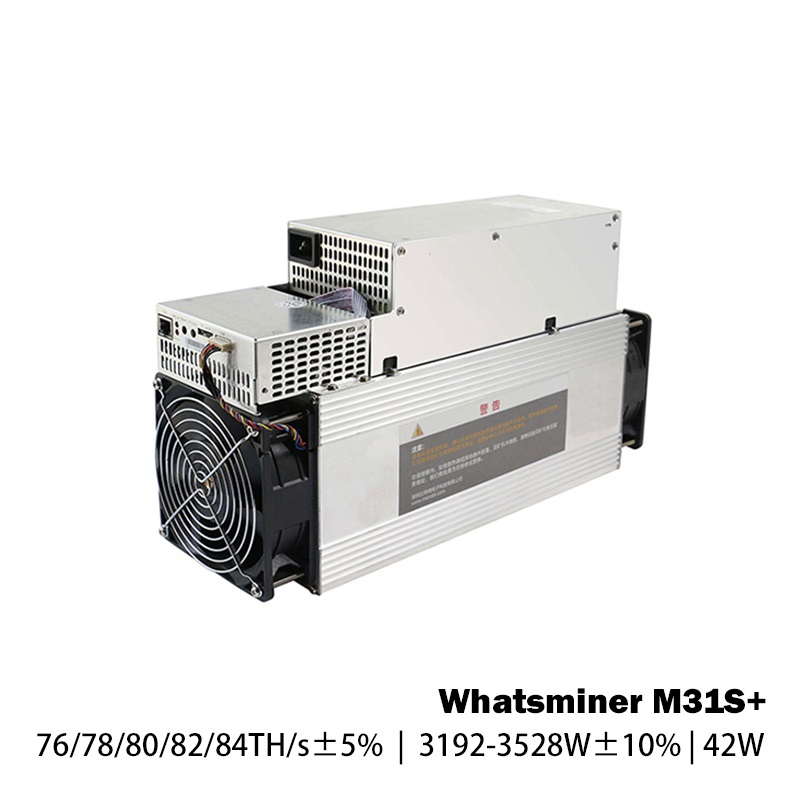 Whatsminer M31S+ 76/78/80/82/84T 3192-3528W Bitcoin Miner