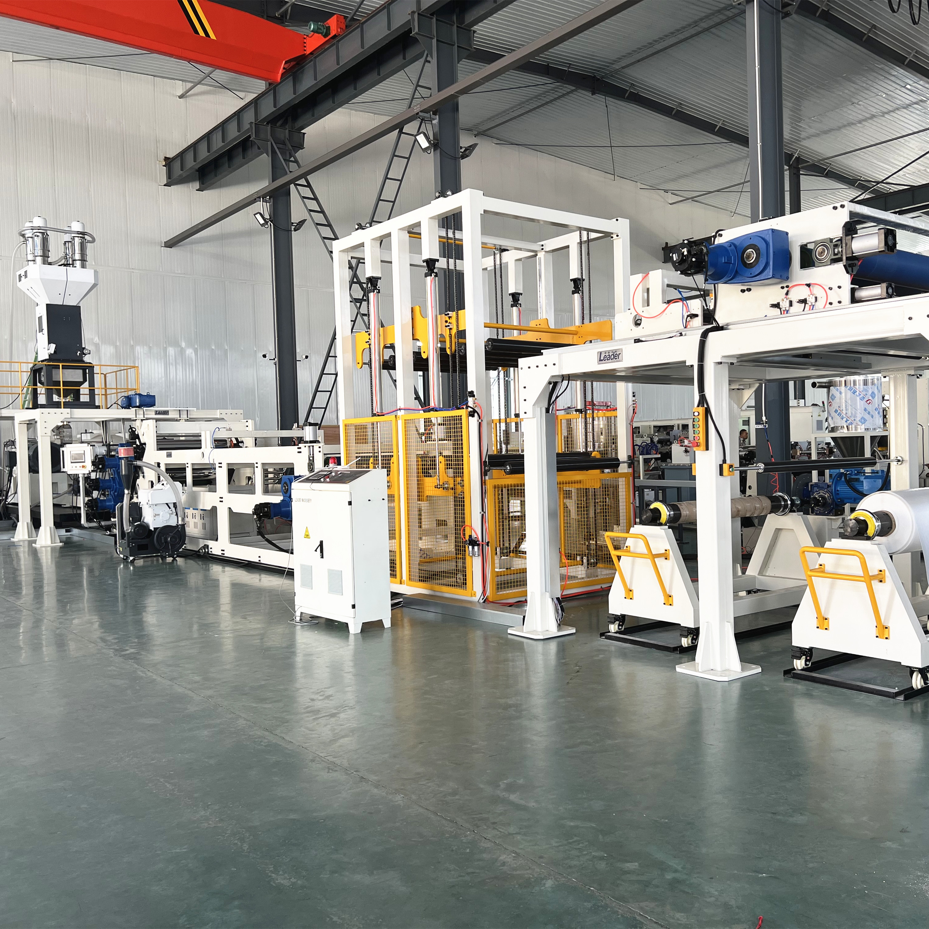 PP PS PET PE EVA EVOH Multi-layers barrier sheets extrusion line