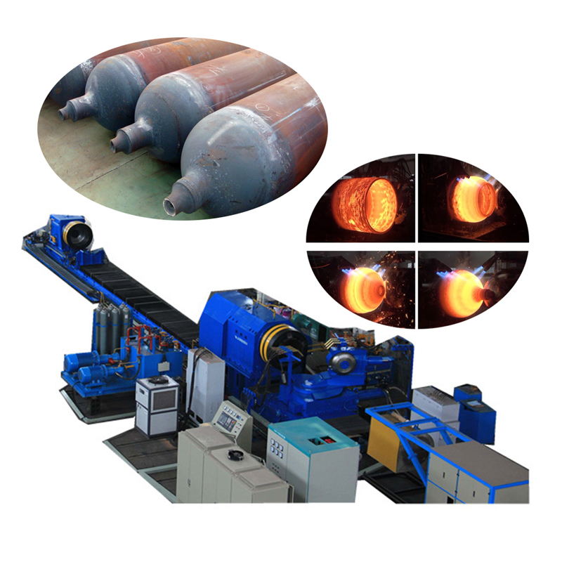 Popular Design for China High Pressure Seamless Steel Oxygen Nitrogen Hydrogen Argon Helium CO2 Gas Cylinder CNG Cylinder Hot Spinning Machine
