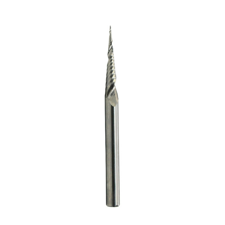 Uncoated Carbide Single Flute CNC Milling Tools End Mill Cutter