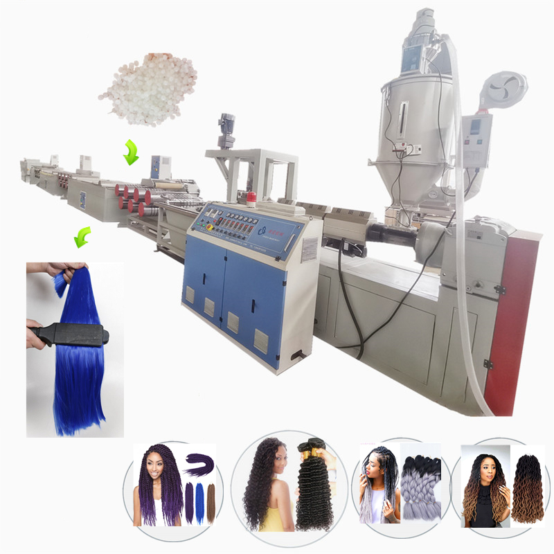 Nylon synthetic hair filament making machine