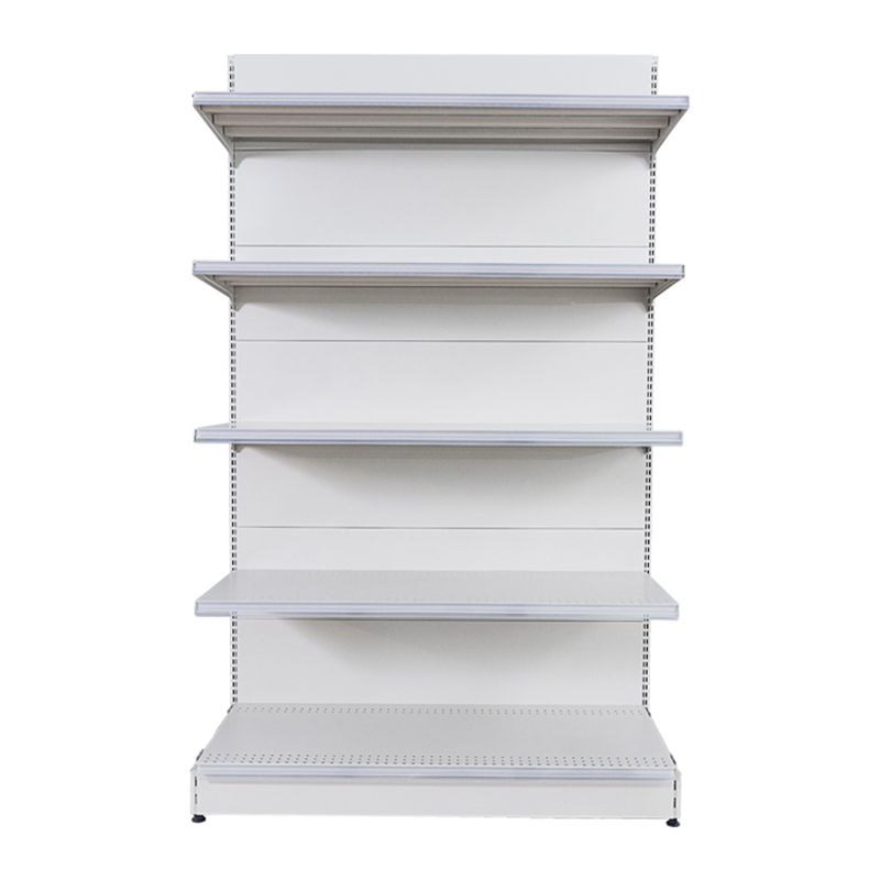 Luxury single sided back panel shelf