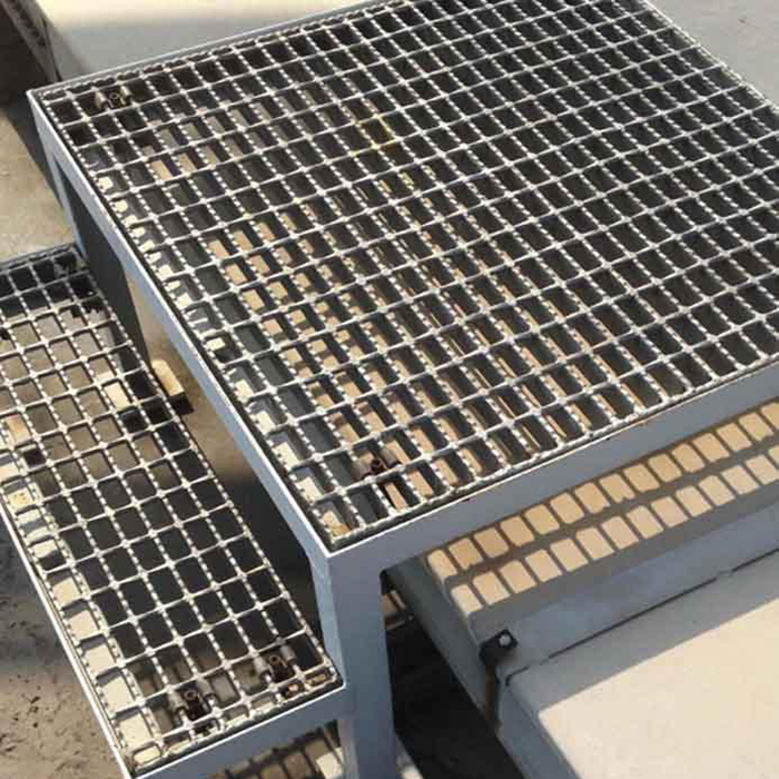 GI Serrated steel bar grating