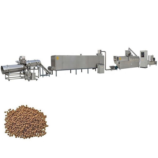 Full automatic professional fish feed extruder fish feed pelletizing machine