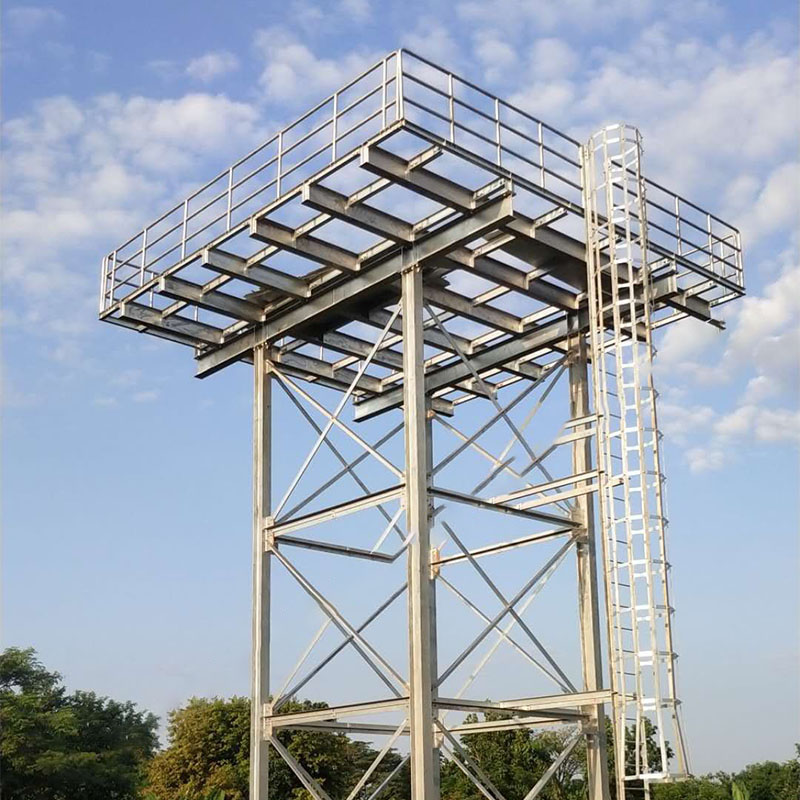 Elevated Steel Domestic Water Reservoir Tank