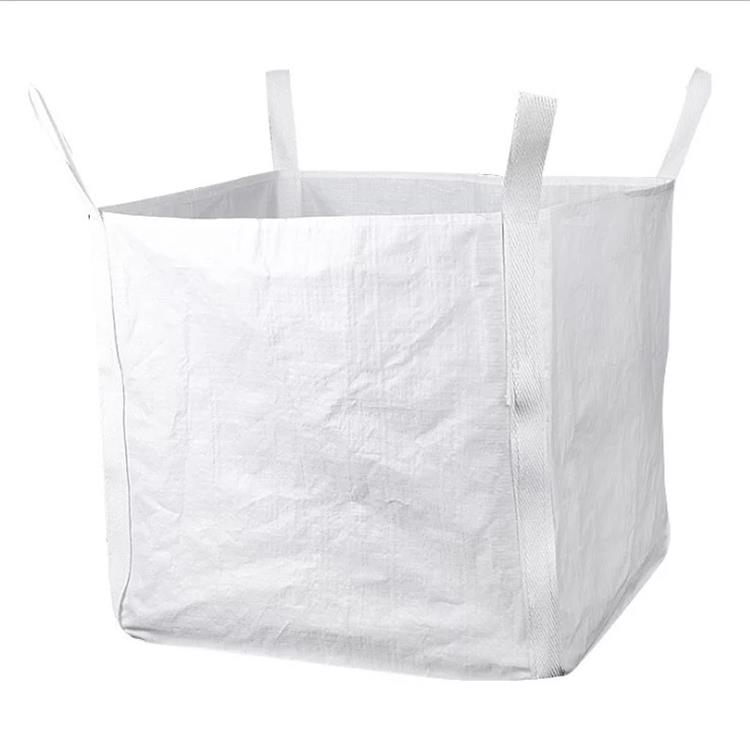 Bulk FIBC Container Bags Waterproof 1000kg For Packaging Plastic Raw Materials