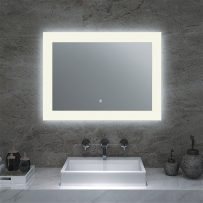 LED Bathroom Mirror Light Anti-Fog Makeup Mirror Wall Mounted Vertical