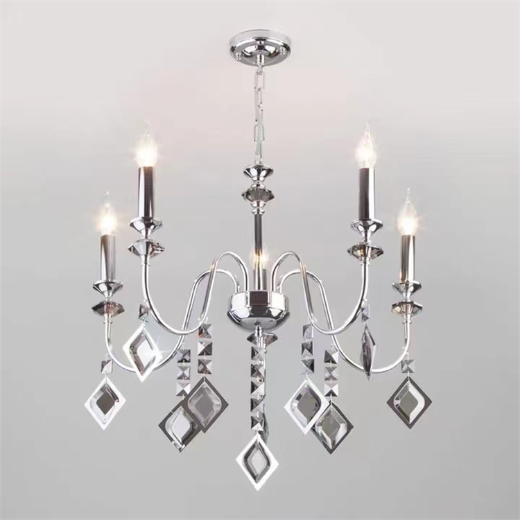 Cheapest Price American Modern style vintage Iron Painted candle light large chandelier