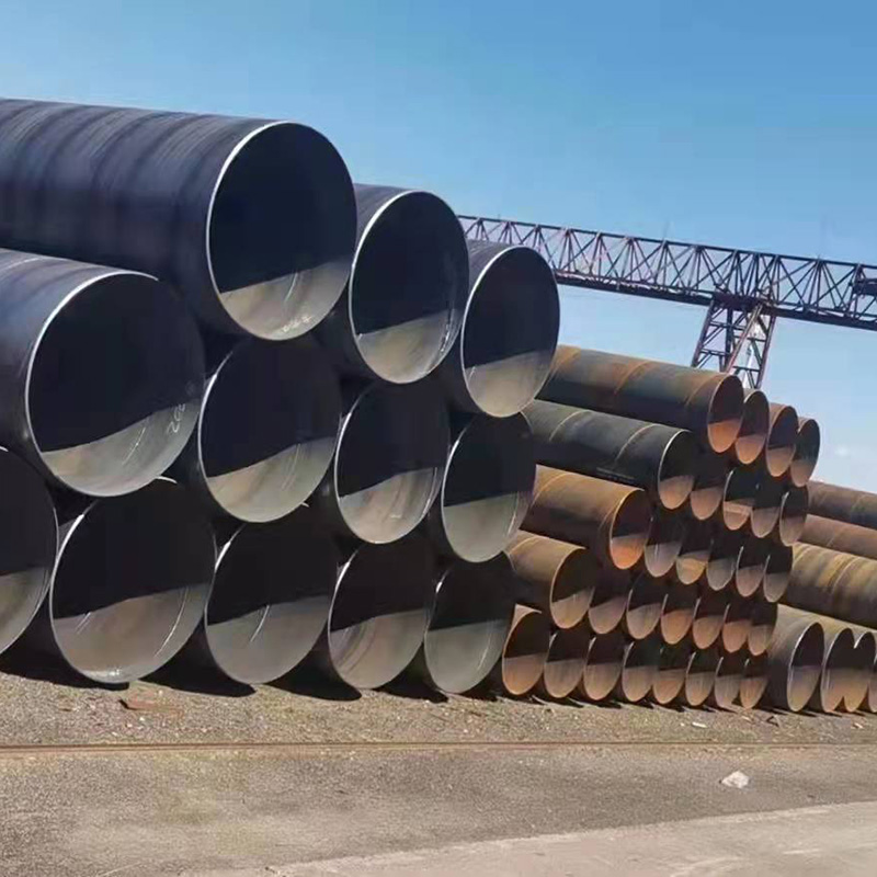 Thick Wall Spiral Steel Pipe 10mm Tensile Strength 300MPa Spiral Steel Pipes Used in Oil Industry API5l Spiral Pipeline