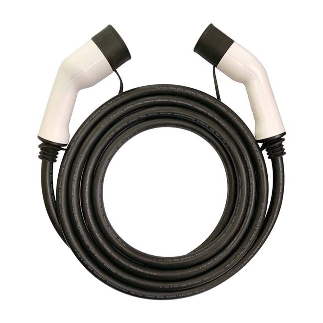 EV type 2 to type 2 charging cable