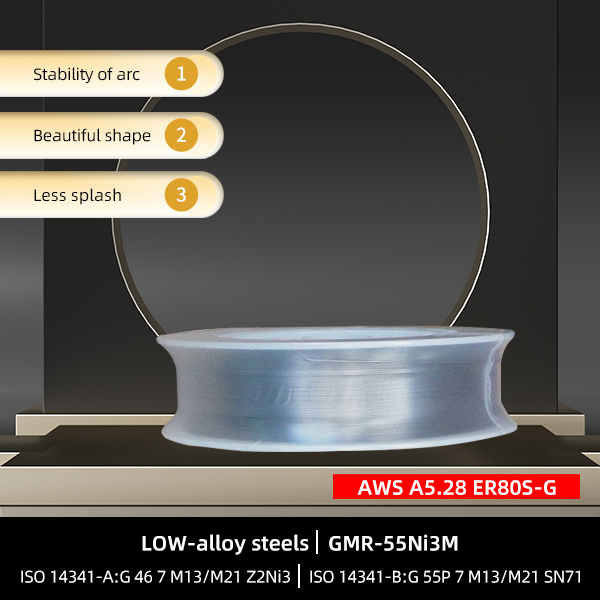Low-alloy steels Gas-shielded ER80S-G Seal materials