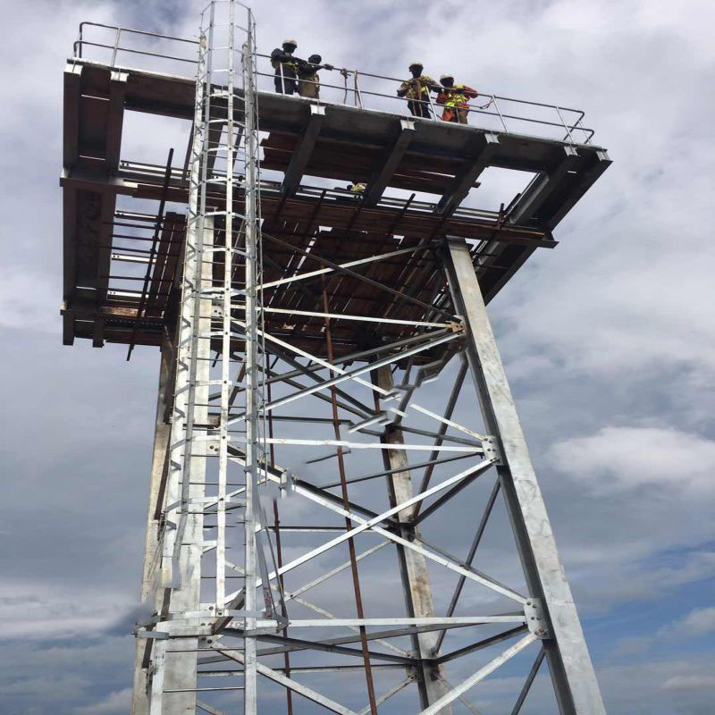 Elevated Galavanized Fire Fighting Water Tank